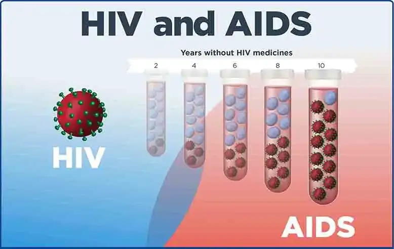 HIV病毒與愛滋病的關係